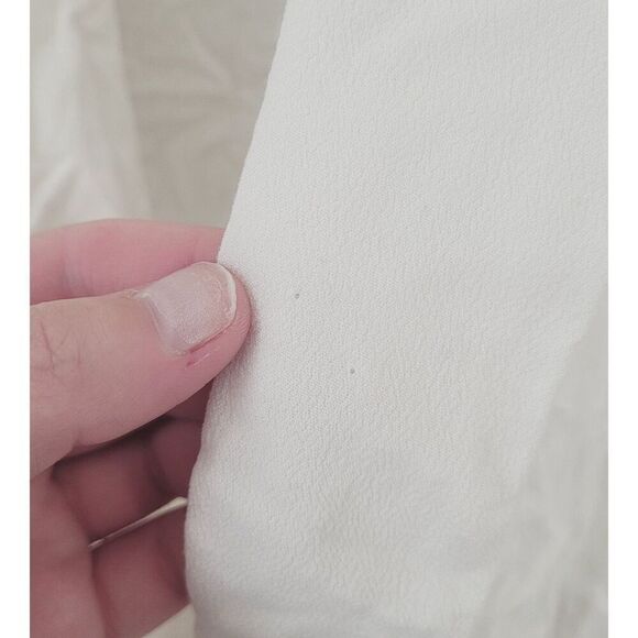 Free People Elsa Bodysuit Top Cream Surplice Neck Size Small - Picture 3 of 12